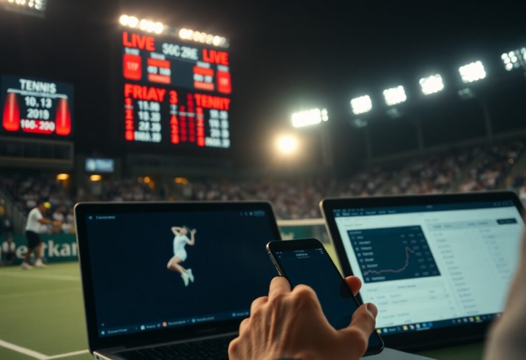 Najvažniji Faktori Koje Treba Pratiti Tokom Uživo Klađenja Na Tenis